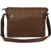 Solier pánská hnědá taška přes rameno