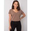 Dámské světle hnědé tričko