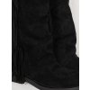 Dámské černé semišové kozačky