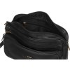 Peterson Černá kožená taška do ruky