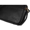 Peterson Černá kožená taška do ruky