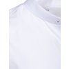 Pánská bílá ležérní košile se stojáčkem