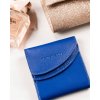 Peterson Modrá malá kožená peněženka Y373