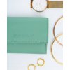 Rovicky mintová elegantní peněženka se zapínáním V405