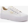 Bílé dámské trampky na platformě Lee Cooper