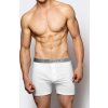 Bílé pánské volné boxerky