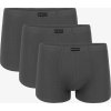 Tmavě šedé pánské boxerky 3-PACK