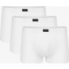 Bíle pánské boxerky 3-PACK