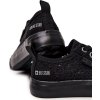 Černé Openwork Sneakers Big Star