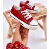 Červené dětská tenisky Filemon