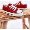 Červené dětská tenisky Filemon