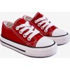 Červené dětská tenisky Filemon
