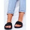 Černé dámské módní pantofle Big Star