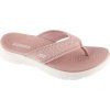 (Vel. 42) Dámské žabky Skechers Go Walk Flex Sandal Holly růžové