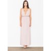 Dámské světle růžové šaty