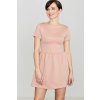 Dámské pudrové šaty (Velikost L)