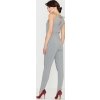 Dámský elegantní šedý overal
