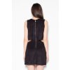 Černé šaty s výkrojky VT061 Black