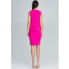 Dámský set top se sponou + sukně M584 Fuchsia