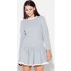 Sportovní šaty s volánovou sukní K266 Grey (Velikost L)