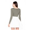 Dámské zelené elegantní body VT019 Olive green