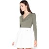 Dámské zelené elegantní body VT019 Olive green