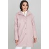 Růžový kabátek s podšívkou