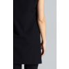 Černý dámský set s asymetrickým topem K484 Black