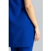 Modrý dámský set s asymetrickým topem