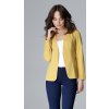 Žluté dámské sako