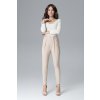 Béžové elegantní kalhoty