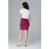 Fuchsiová dámská sukně