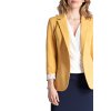 Hořčicové dámské sako