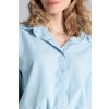 Světle modrá halenka s knoflíky (Velikost S/M)