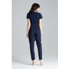 Tmavě modrý dámský overal