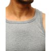 Pánské tílko bez potisku šedé