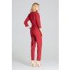Basic kalhotový overal M672 Deep Red