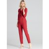 Basic kalhotový overal M672 Deep Red