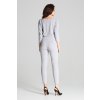 Elegantní overal L066 Grey (Velikost S)