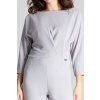 Elegantní overal L066 Grey (Velikost S)