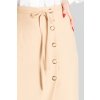 Béžová midi sukně M697 Beige (Velikost S)