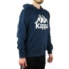 Modrá mikina Kappa Taino Hooded