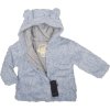 Emoi dívčí modrá teplá bunda s kapucí