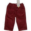 Corduroy dívčí tmavě červené kalhoty na gumu