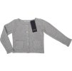 Emoi dívčí šedý svetr s knoflíky