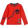Cars chlapecké červené tričko s dlouhým rukávem