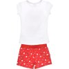 Minnie mouse dívčí bílo/červený set