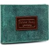 Pánská zelená kožená peněženka Forever Young F003
