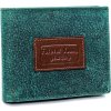Pánská zelená kožená peněženka Forever Young F012