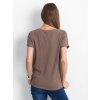 Dámské hnědé tričko